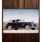 Металлическая табличка Packard Twelve All-Weather Cabriolet by Brunn (4087)